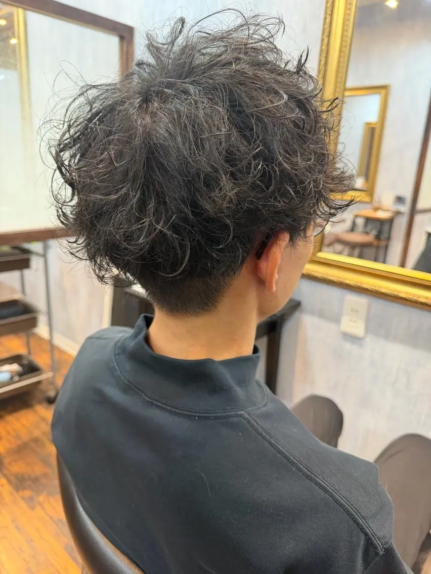 パーマ 【メンズ&髪質改善】 萬納陽介のヘアスタイル