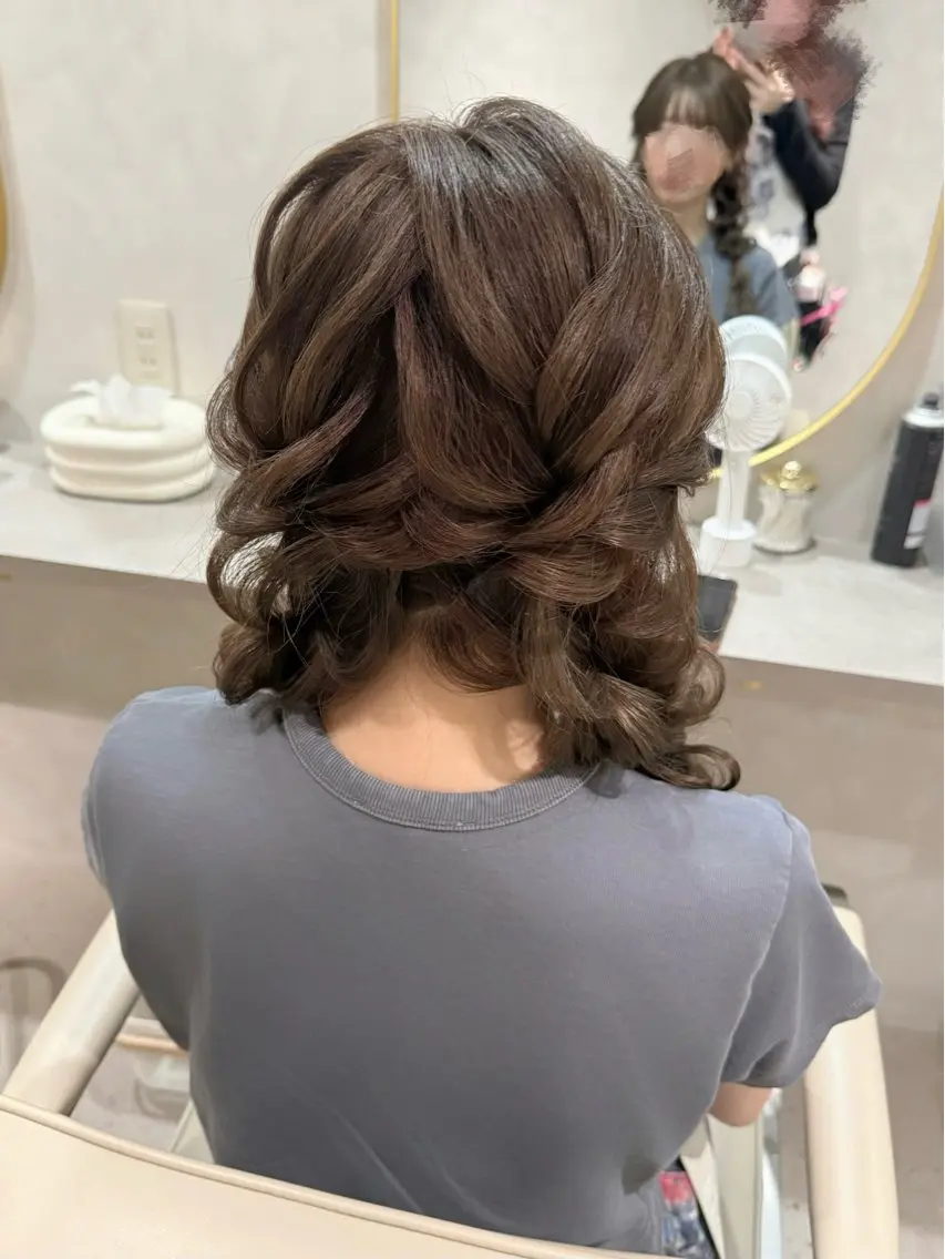 ヘアアレンジ ヘアセット セットサロンCURE 🩵あんみのその他イメージ