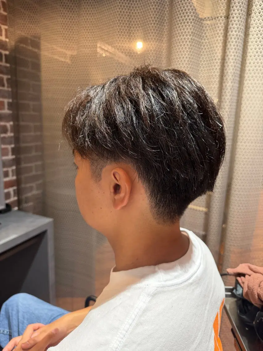ショート メンズ メンズカット／パーマ 牛尾丈のヘアスタイル