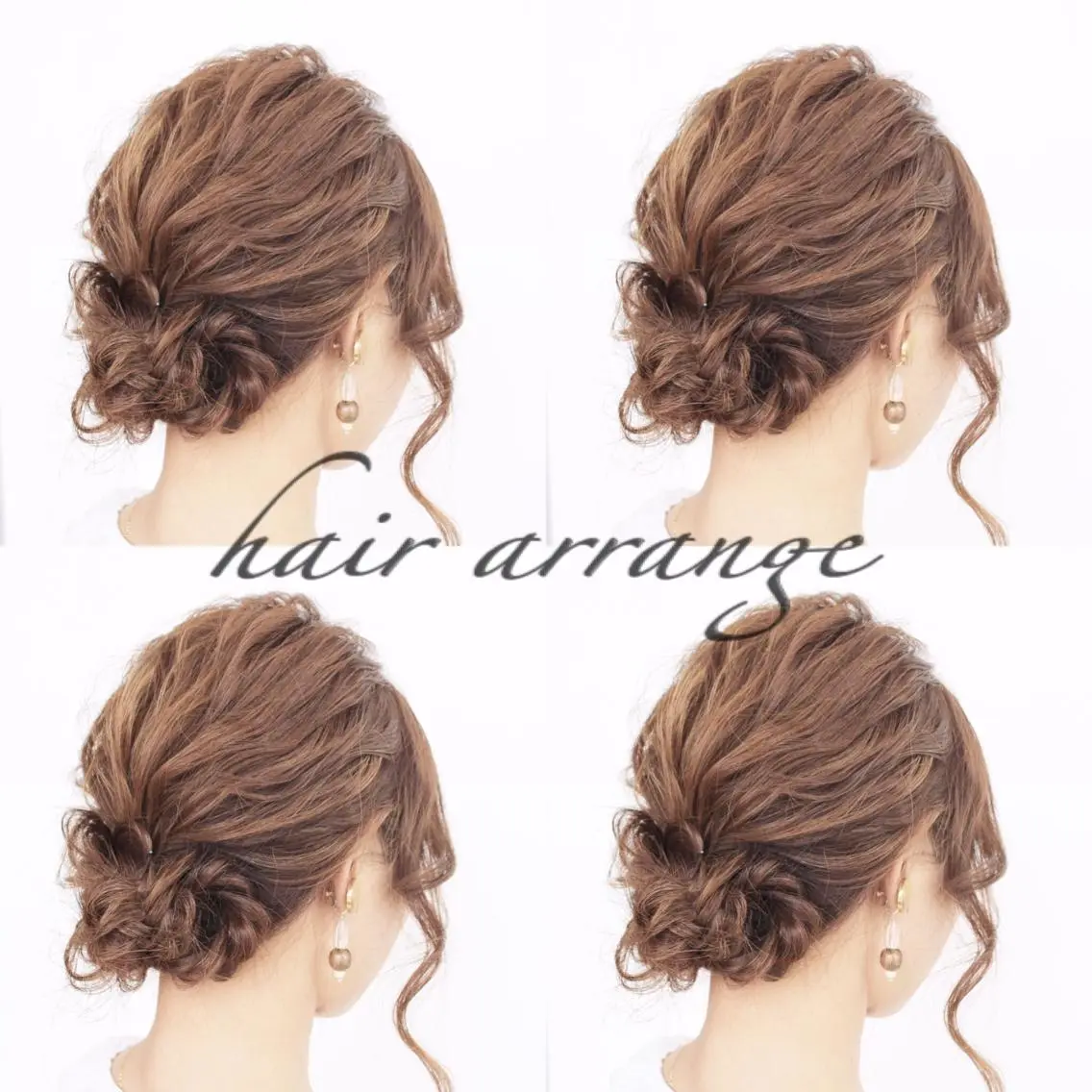 ヘアアレンジ 結婚式・ブライダル hairstudio NOAのヘアスタイル