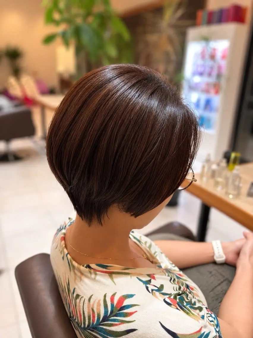 ショート 秋山 拓未のヘアスタイル