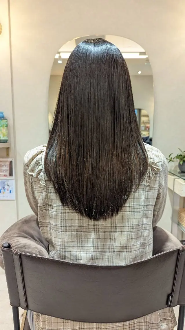 ロング 髪質改善 トリートメント いずみ こずえのヘアスタイル