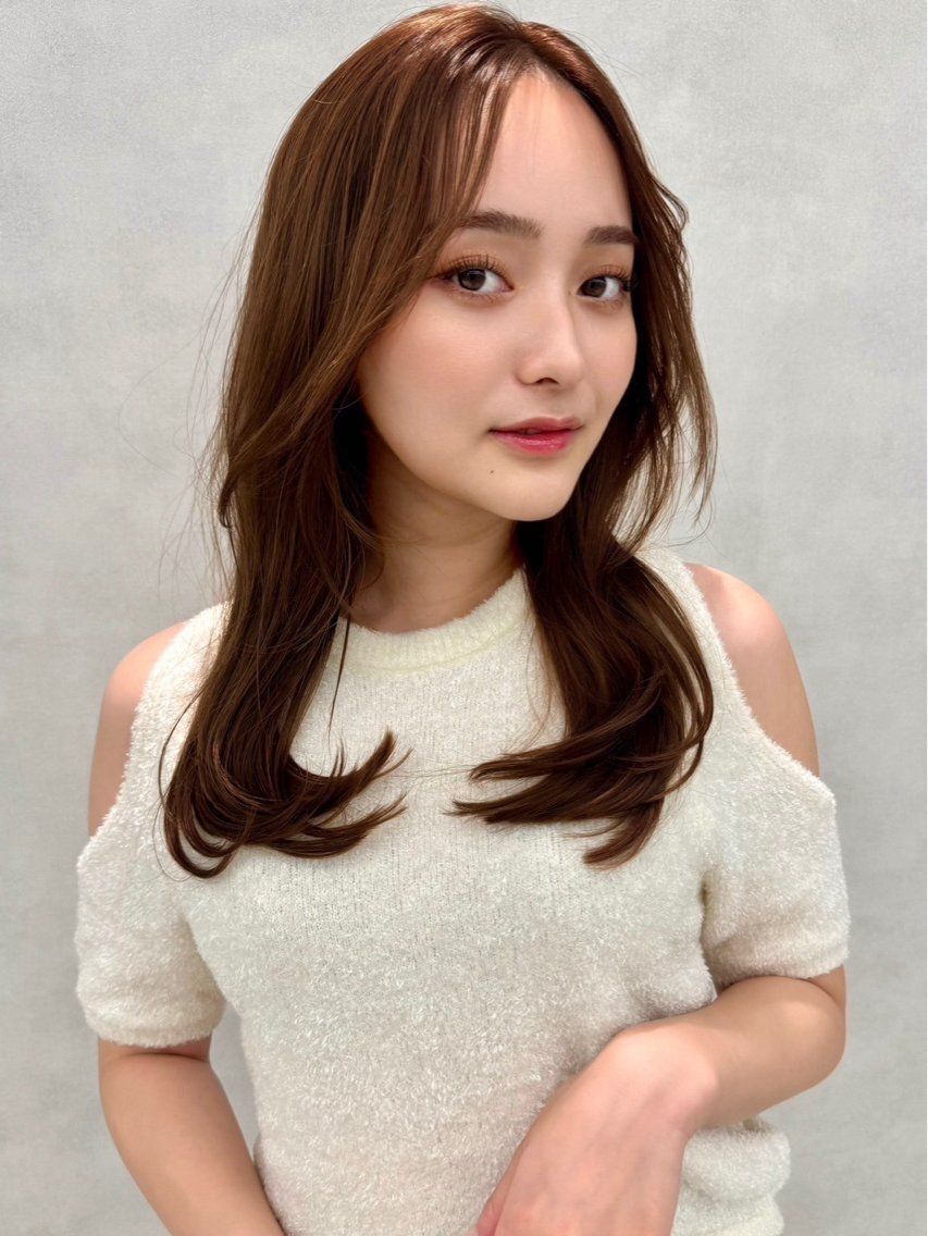 ロング カラー ヘアアレンジ アッシュ 透明感カラー グレージュ 髪質改善 カット ヘアカラー ✨レイヤー/ 透明感カラー✨冨永剛のヘアスタイル