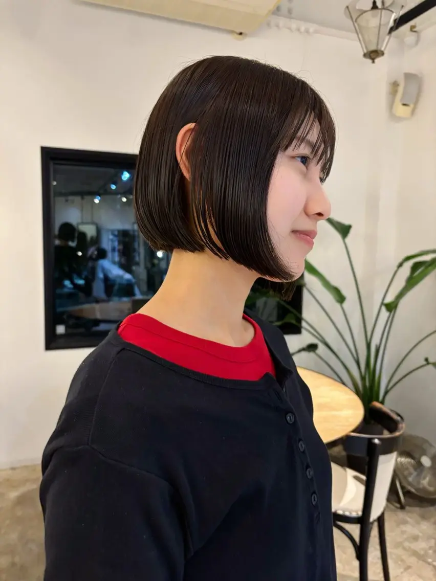 ショート 万殿 芽以のヘアスタイル
