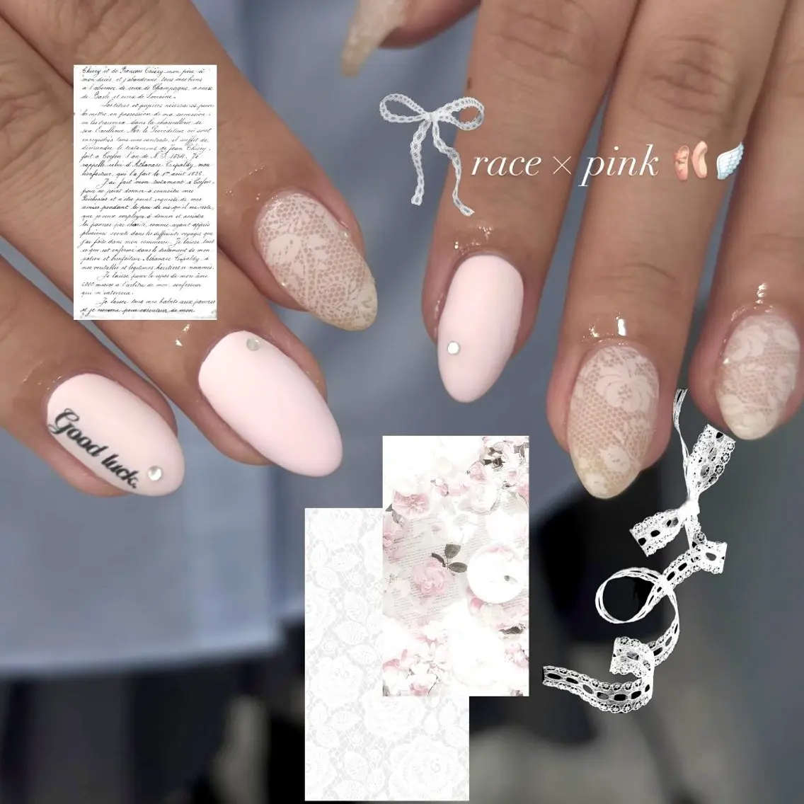ネイル ハンドネイル 🍓リスブラン MELのネイルデザイン
