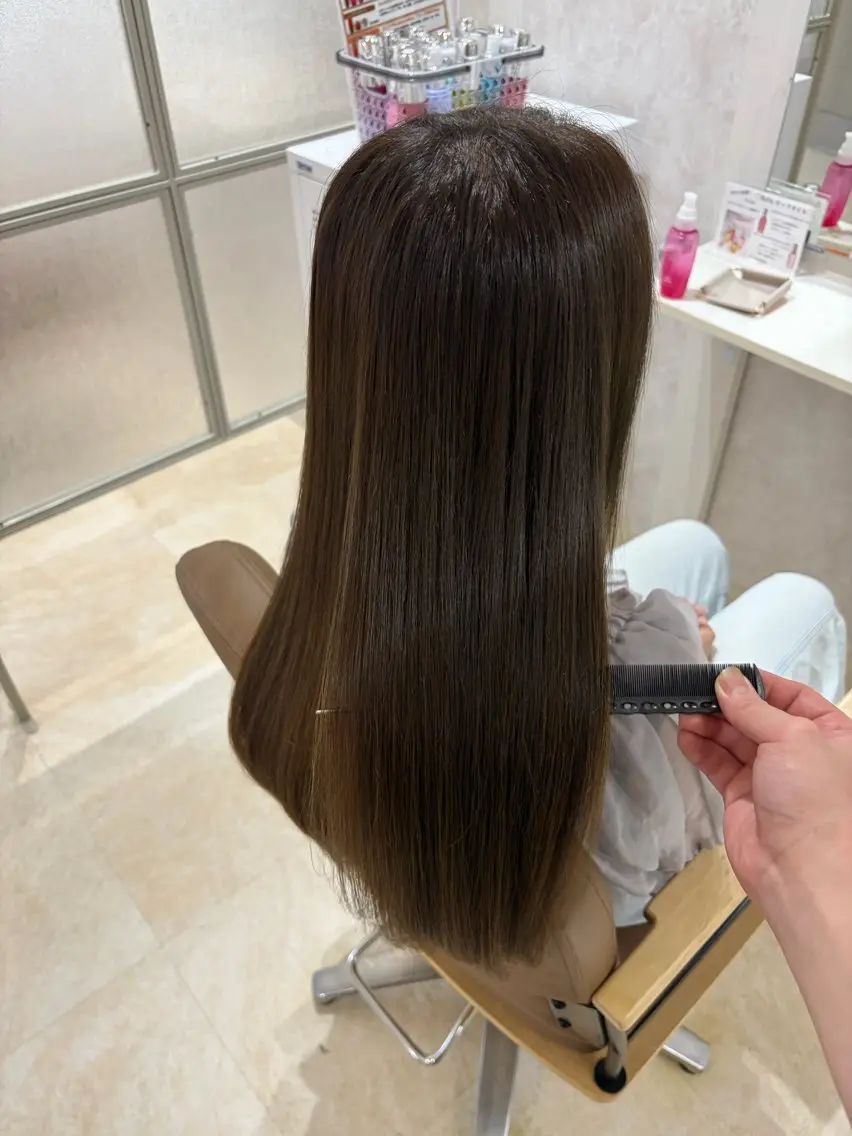 セミロング トリートメント 💙まこと💙艶 カラー(Rico)のヘアスタイル