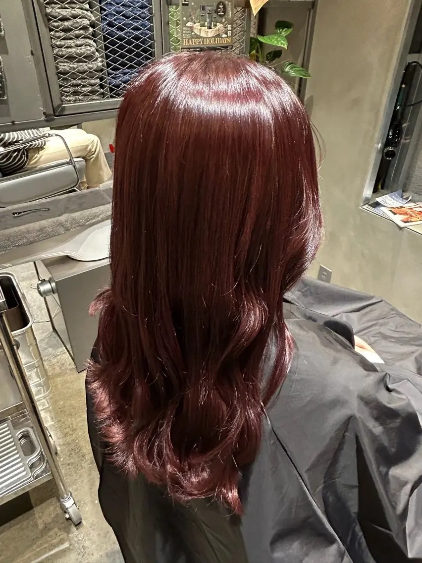 カラー 橋本 彩音のヘアスタイル