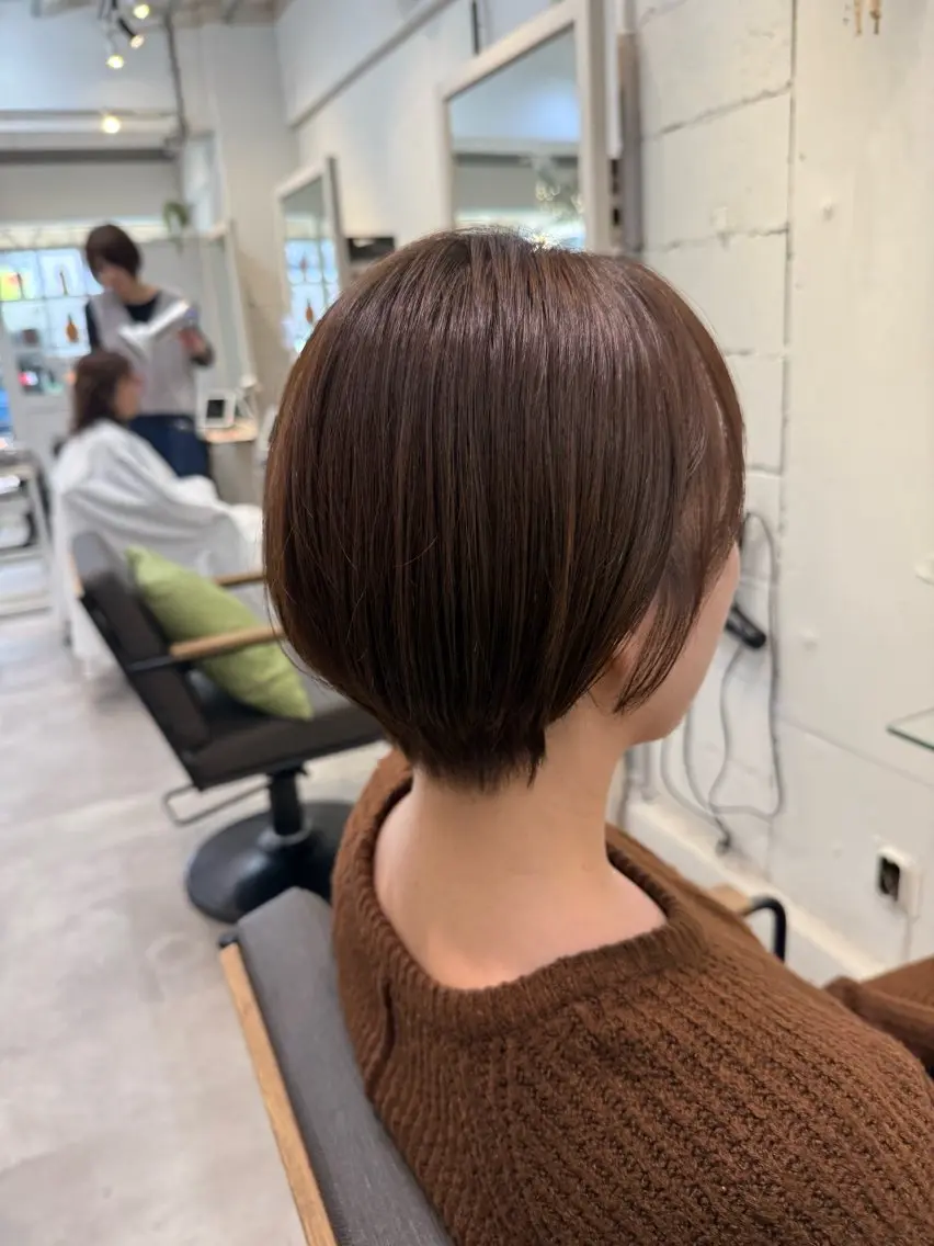 ショート SUZUNE 🐣カットモデルのヘアスタイル