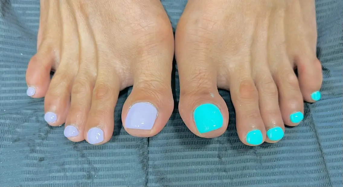 ネイル フットネイル AISAフィル× ハードモチ最強のネイルデザイン