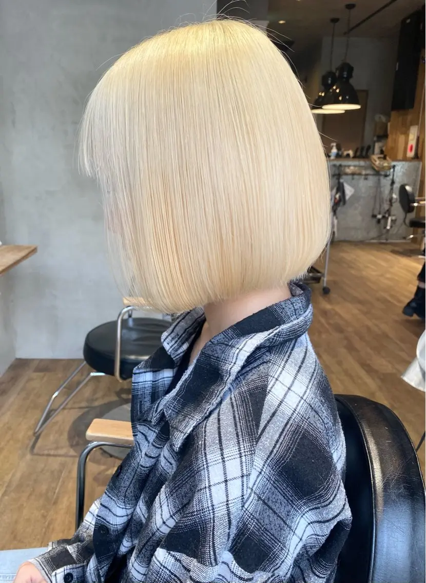 ショート カット ヘアカラー 井上 麻帆のヘアスタイル
