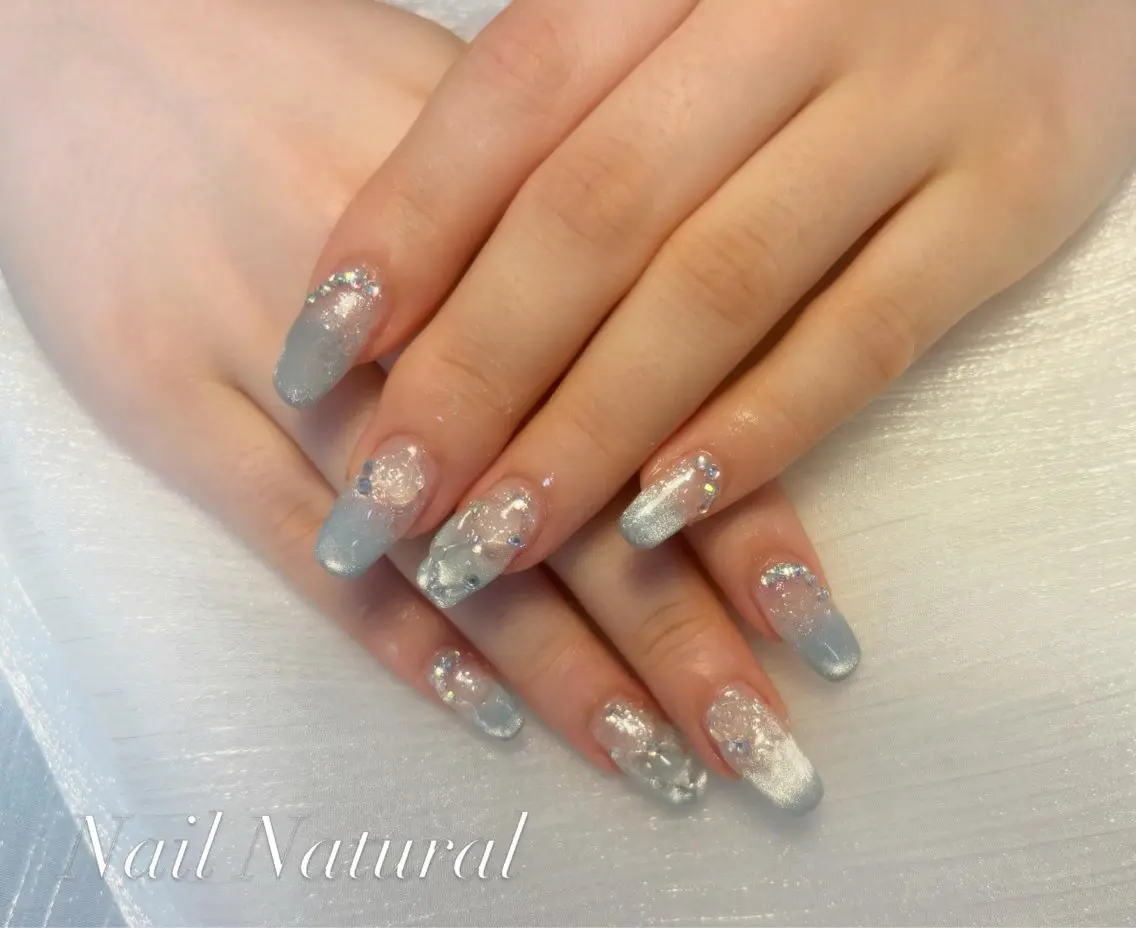 ネイル マグネットネイル 持ち込み ハンドネイル Nail salon Natulalのネイルデザイン