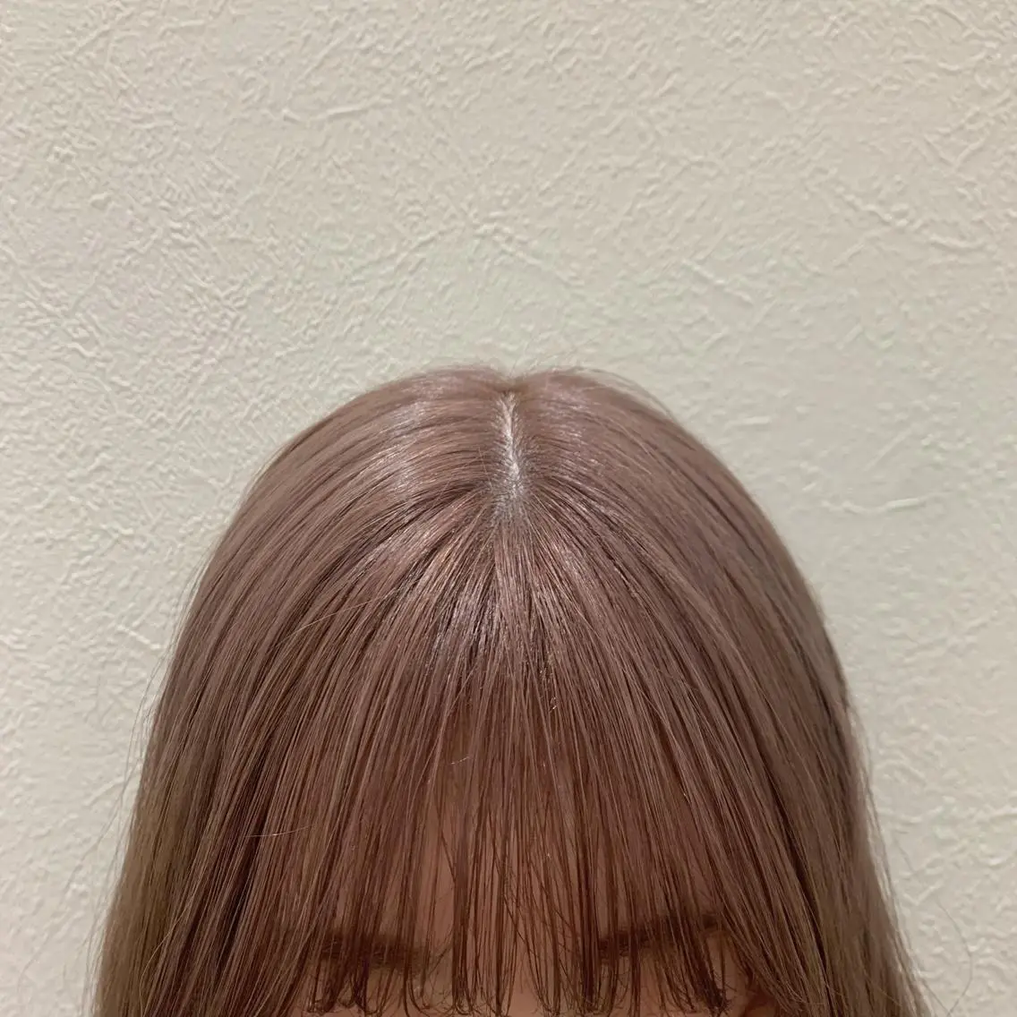ロング カラー ベージュカラー 黒髪 ブリーチ ミルクティーベージュ カット ヘアカラー トリートメント hubhair レイヤー/透明感のヘアスタイル