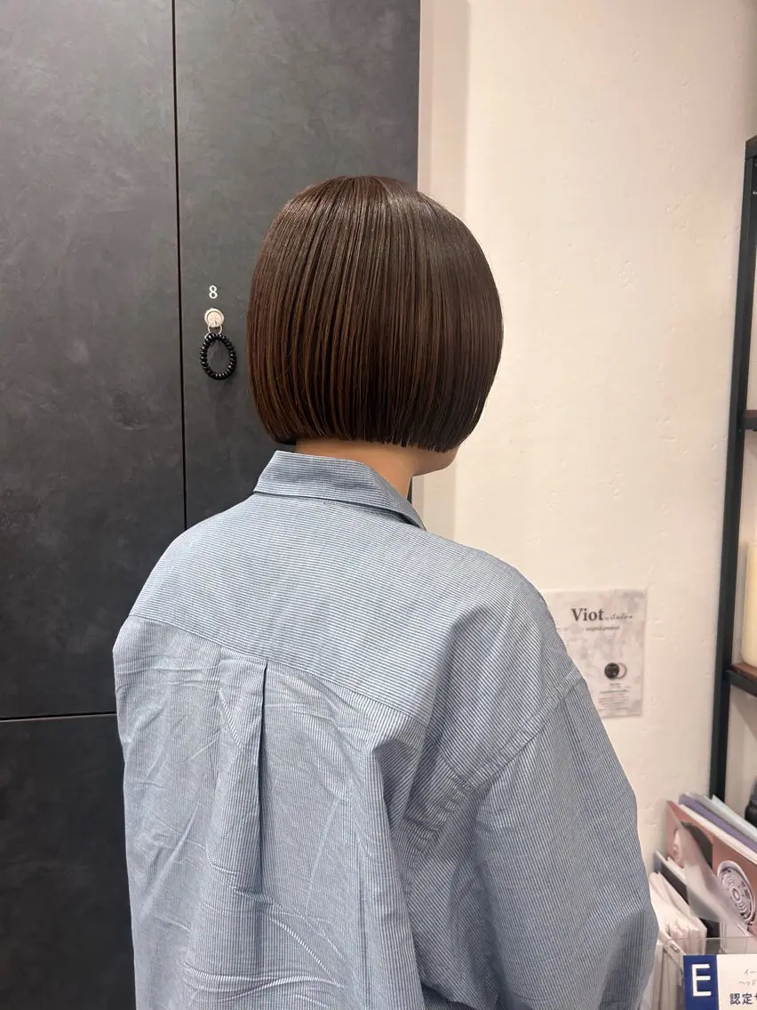 ショート カット ヘアカラー トリートメント 似合わせcut ◎ 倉橋実咲のヘアスタイル
