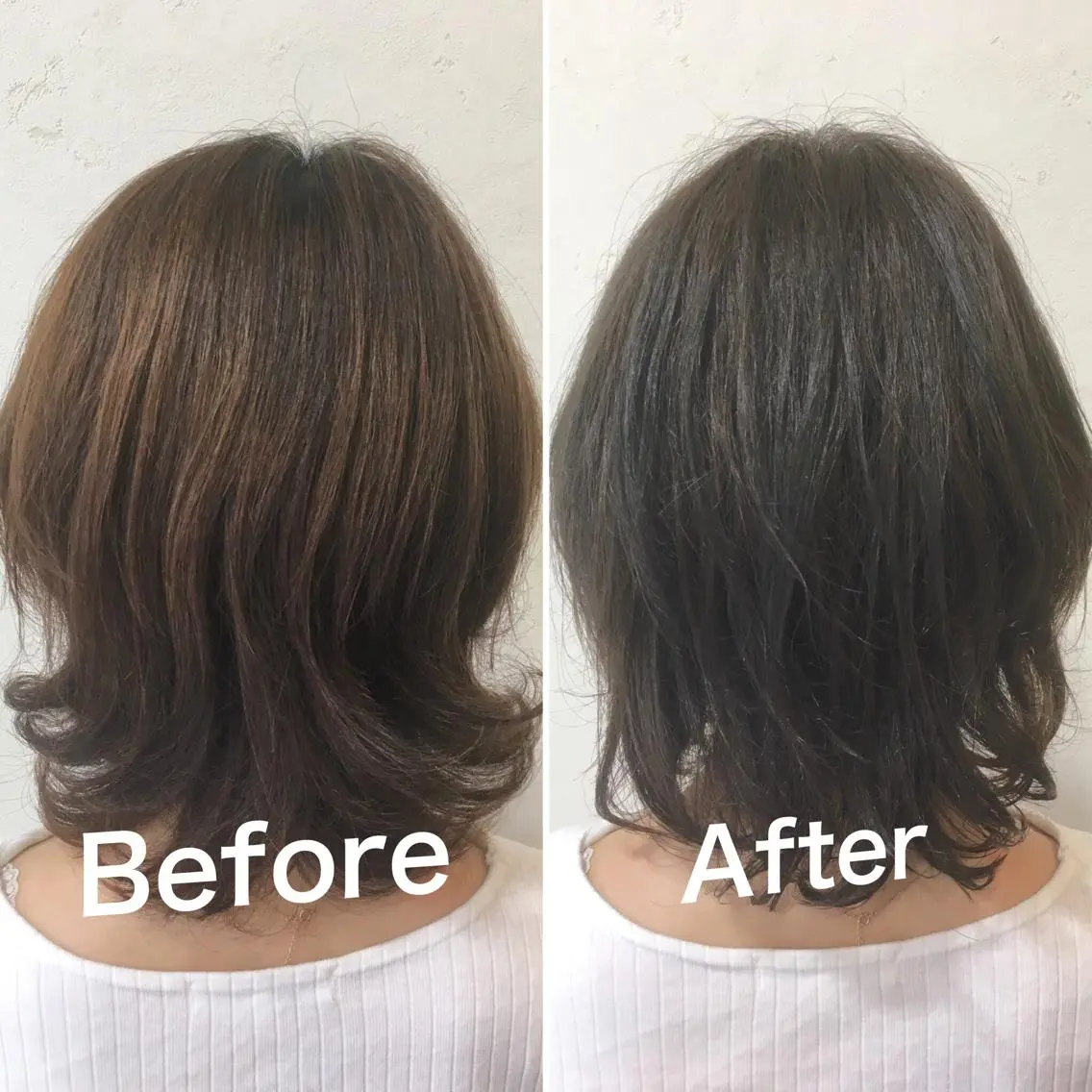カラー アディクシーカラー オレンジ カット トリートメント 佐瀬竜矢PRIMAL /portのヘアスタイル