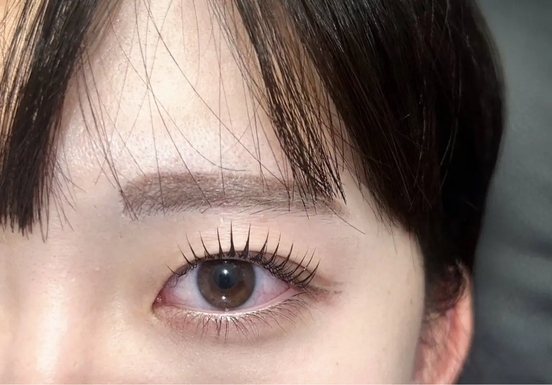 マツエク・マツパ パリジェンヌラッシュリフト shucre太田川 hisanaのマツエク・マツパデザイン