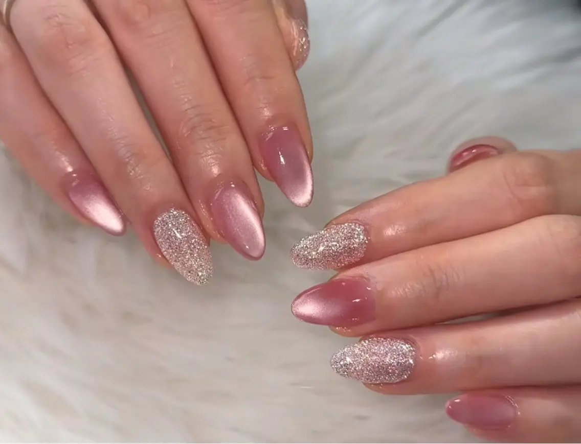 ネイル アートネイル フラッシュネイル マグネットネイル Mio Nailのネイルデザイン