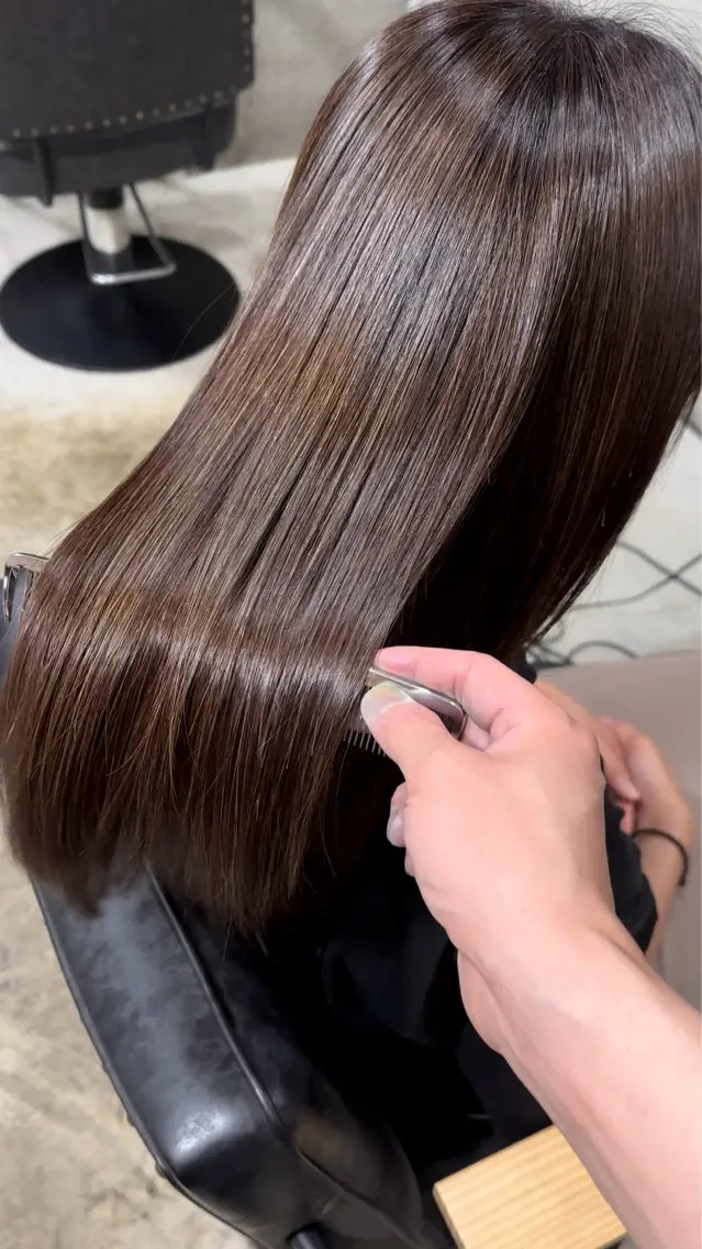 ロング ➴➷完全美髪特化➹➶ 黒山憂希のヘアスタイル
