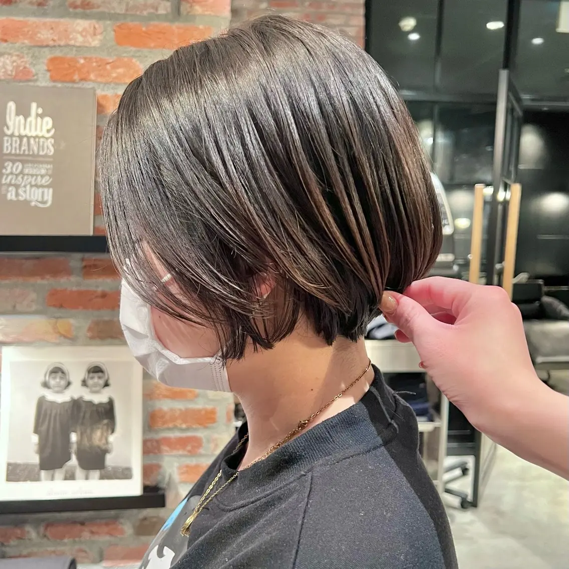 ショート 武山 侑奈のヘアスタイル