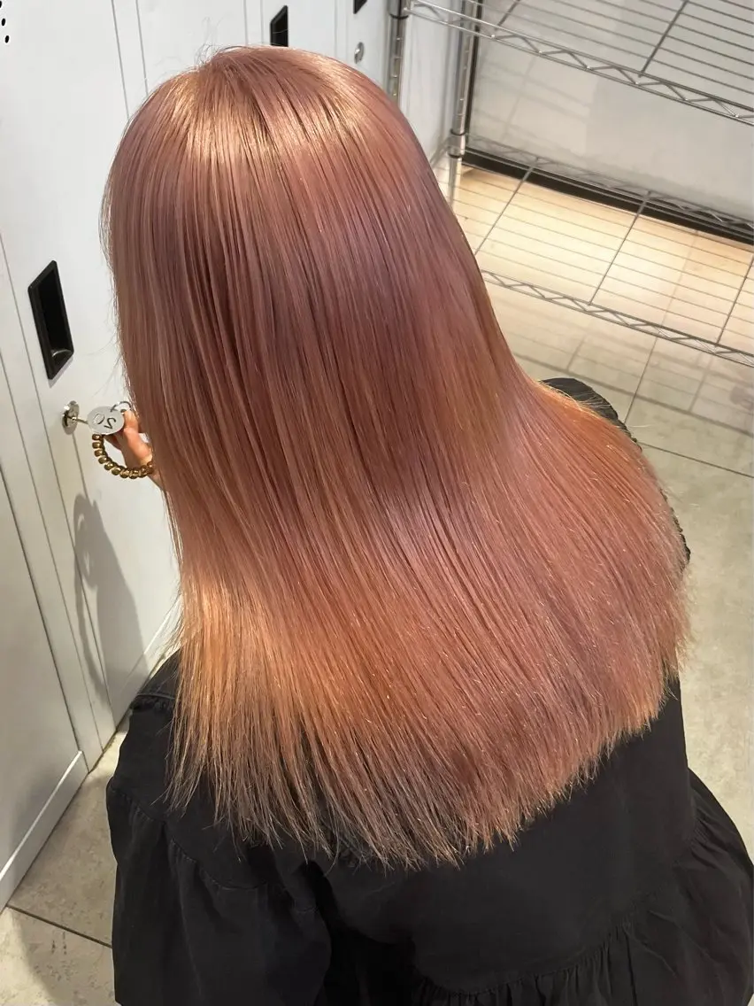 カラー センターパート/カラ ーメッシュ📍ユリのヘアスタイル