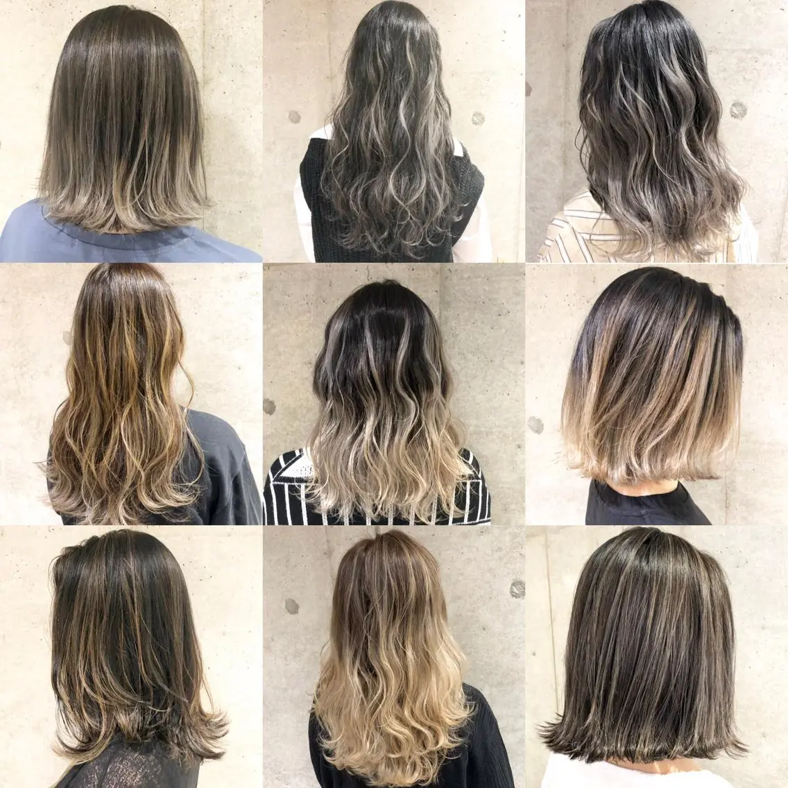 カラー カラーモデル募集中 美容室ハピスのヘアスタイル