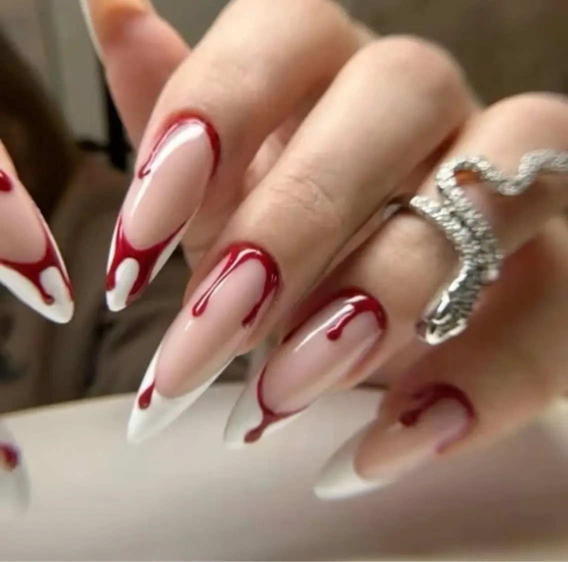 ネイル ハロウィン ハンドネイル MAY NAIL salon高田馬場のネイルデザイン