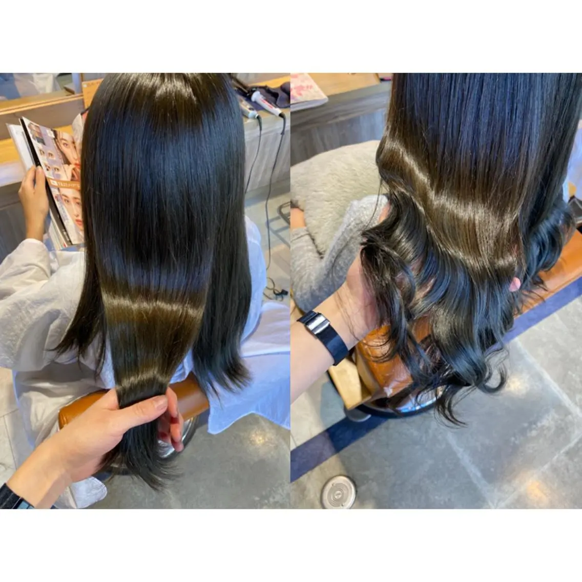 カラー 🩵盛れる顔周りヘア EMI🩵のヘアスタイル