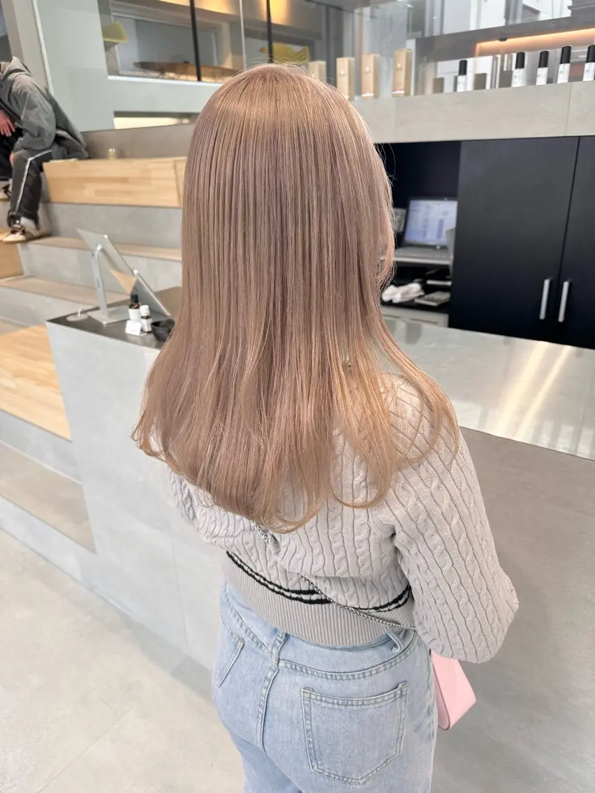 【ご新規様】カット+ケアブリーチ+フルカラー+マスクTrの写真