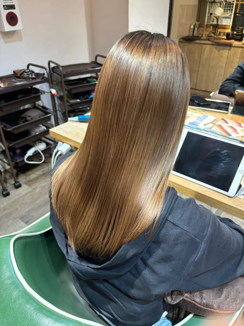 セミロング トリートメント 渡邊 陽大のヘアスタイル