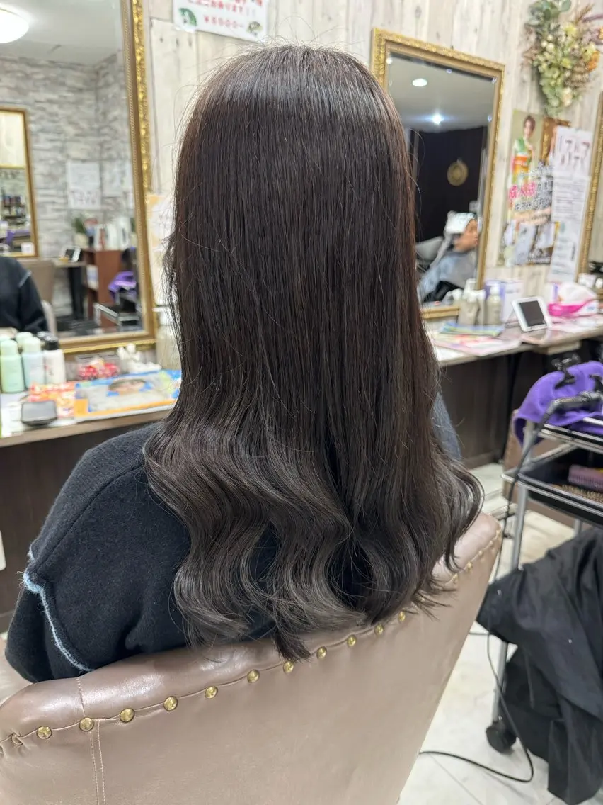 セミロング ヘアカラー Arphy/ /のヘアスタイル