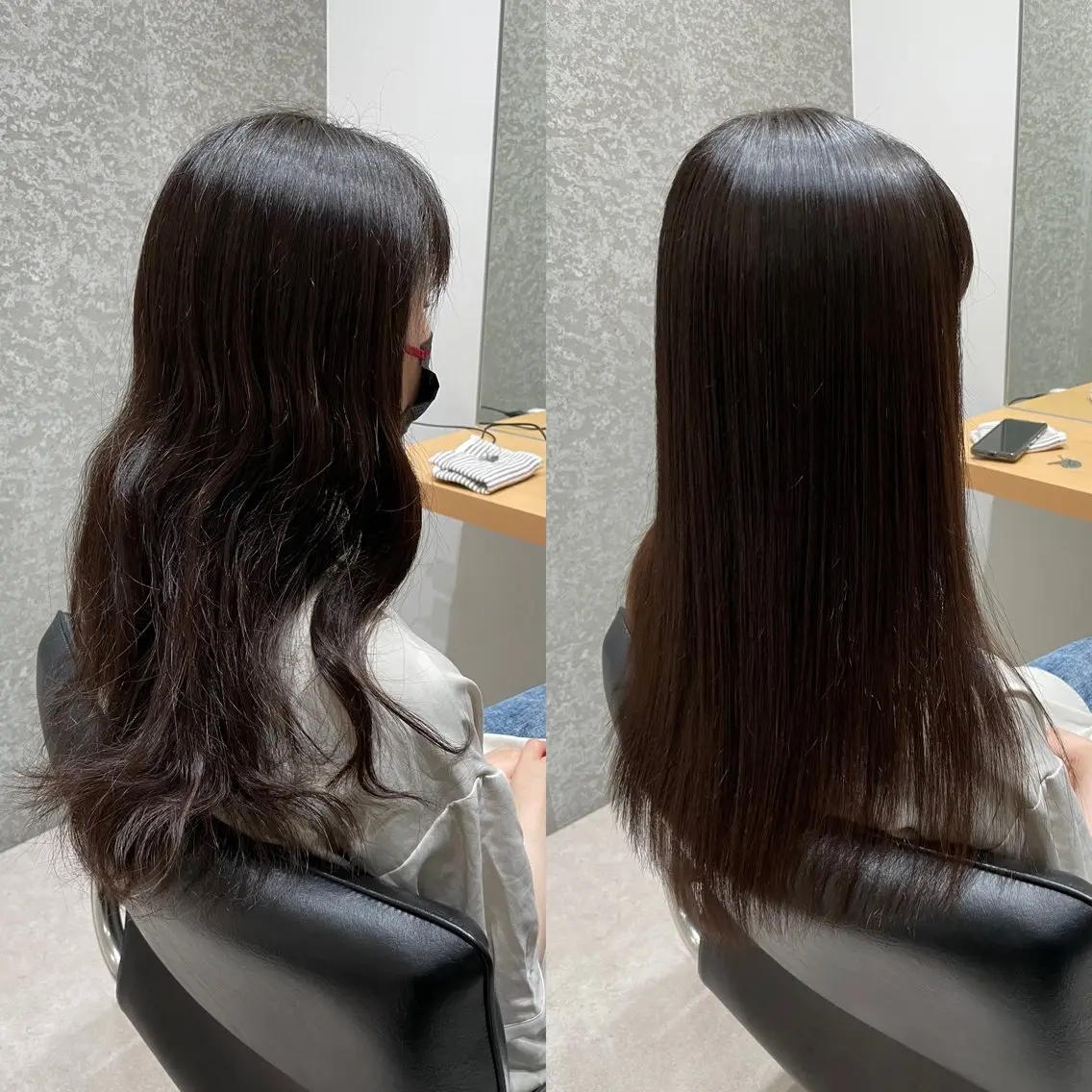 ミディアム 髪質改善 トリートメント 酸熱トリートメント 髪質改善ヘアケア 艶髪特化/上田のヘアスタイル