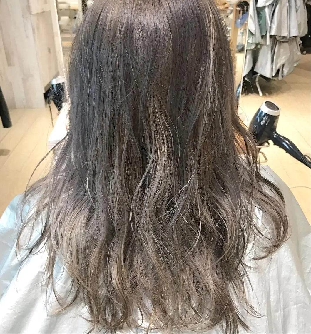 セミロング カラー ブリーチ ダブルカラー 【1日2名様限定】 AFLOAT白川雄副のヘアスタイル