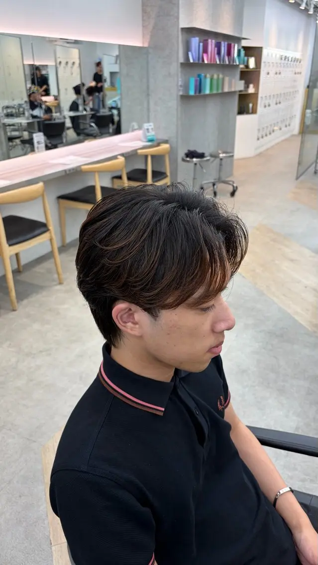 パーマ パーマ 髙橋 偉月のヘアスタイル