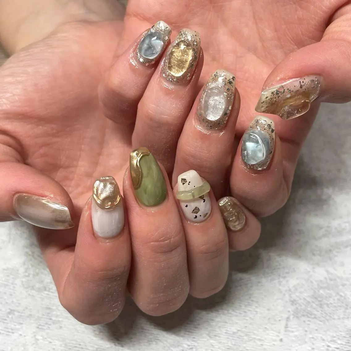 ネイル ハンドネイル ハンドケア nailsalon SuMILEのネイルデザイン
