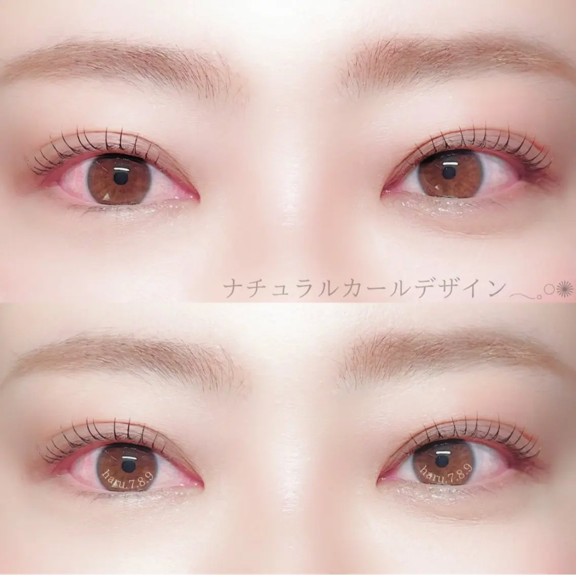 マツエク・マツパ Eyelist HARUNAのマツエク・マツパデザイン