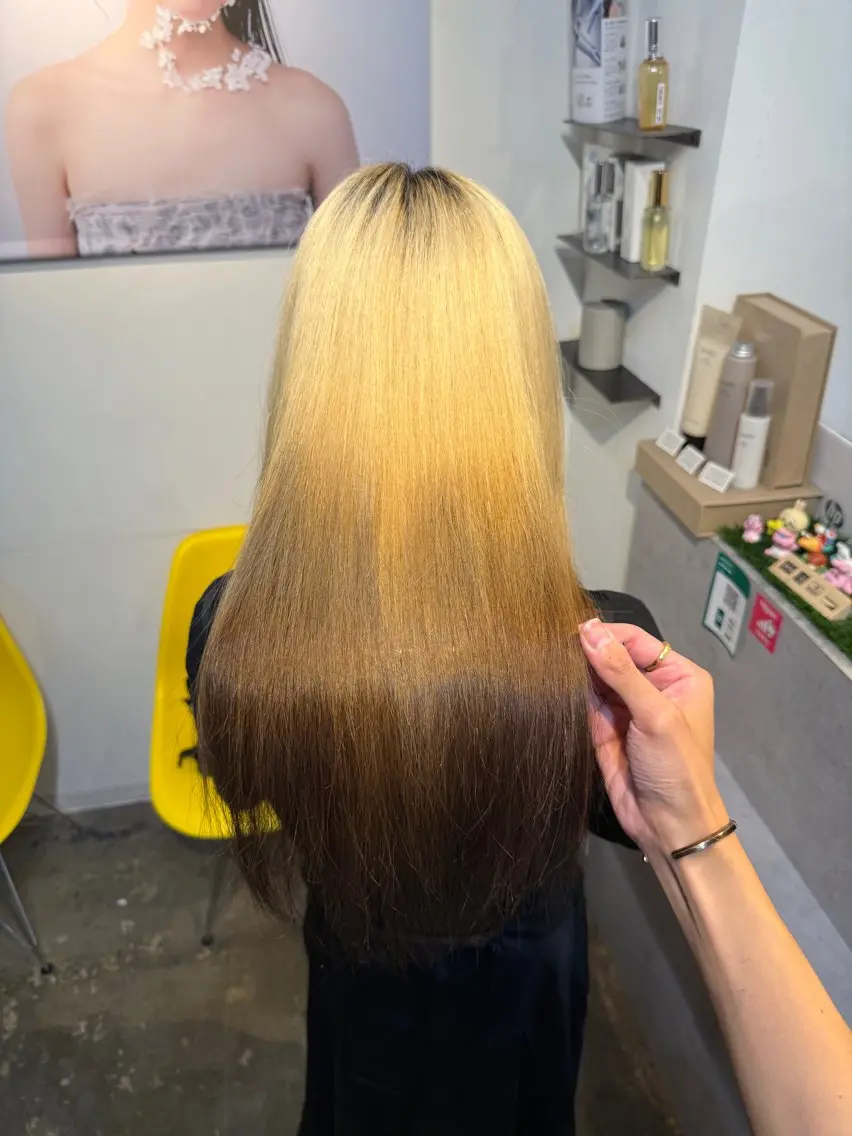 ロング カット ヘアカラー トリートメント 縮毛矯正/レイヤー カット⭐️SHOTAのヘアスタイル