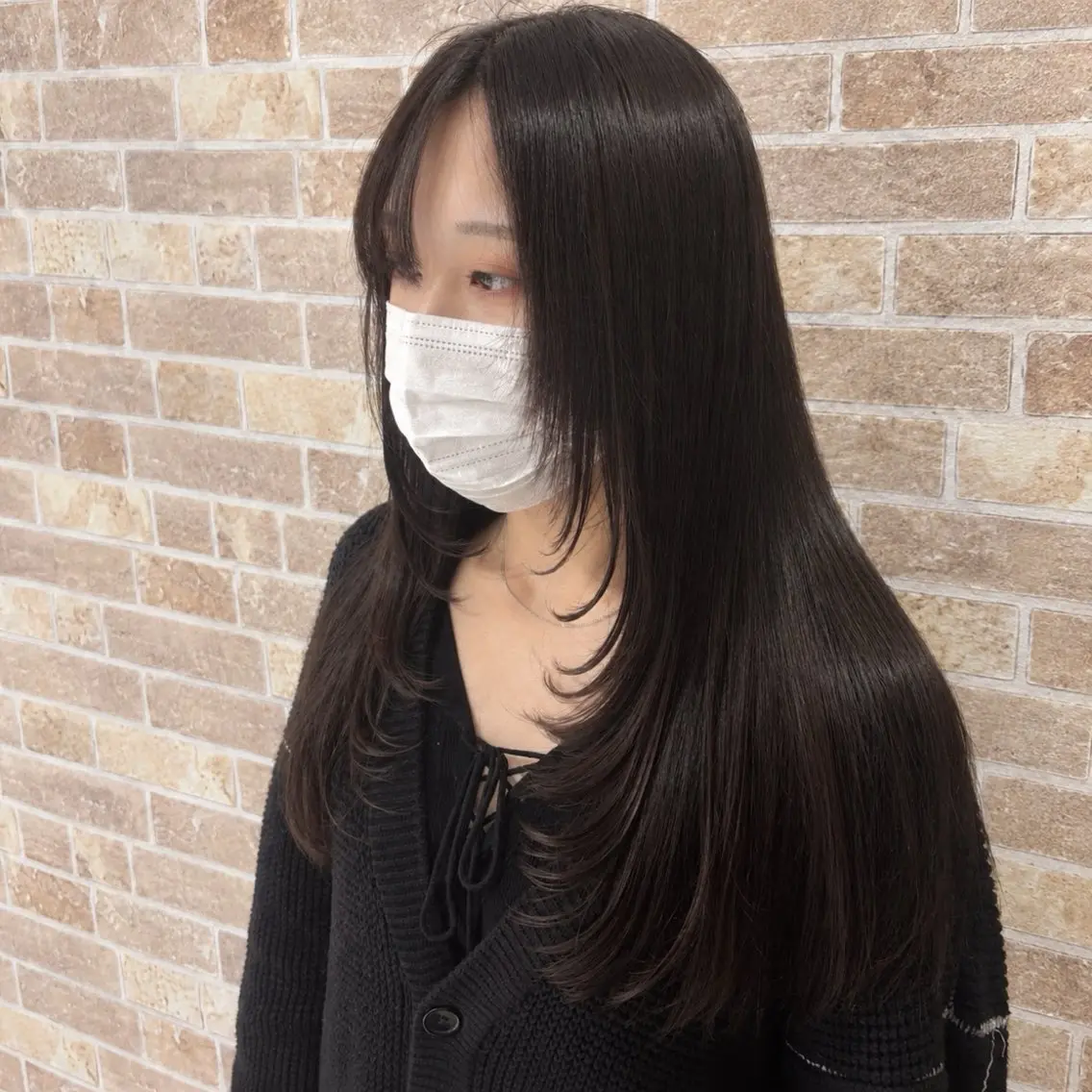 セミロング カット トリートメント ヘッドスパ EARTH 中水   怜奈のヘアスタイル