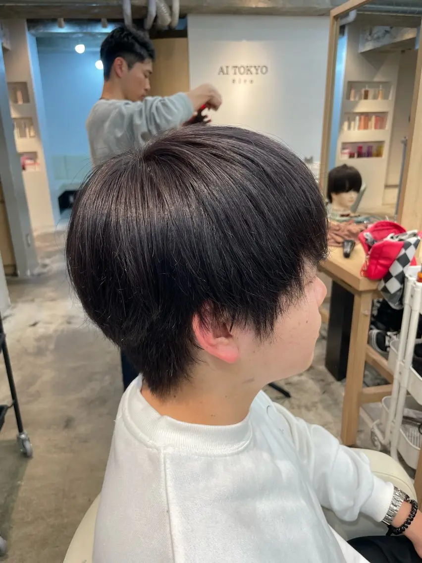 カラー メンズ 縮毛矯正 髪質改善×垢抜けヘア │まさとのヘアスタイル