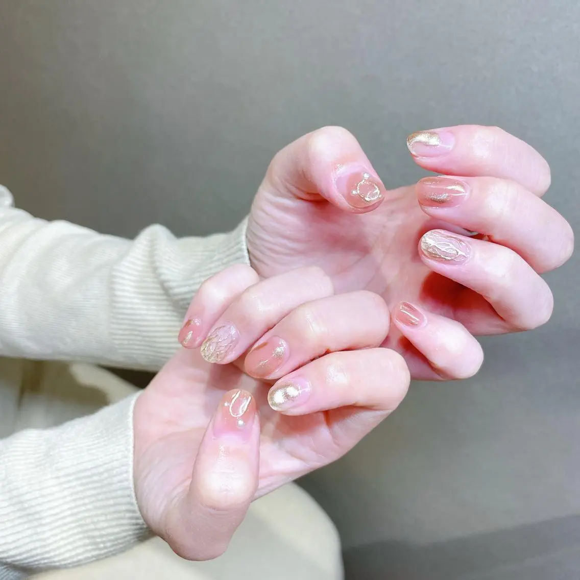 ネイル 冬ネイル クリスマス Luana Sono nailのネイルデザイン