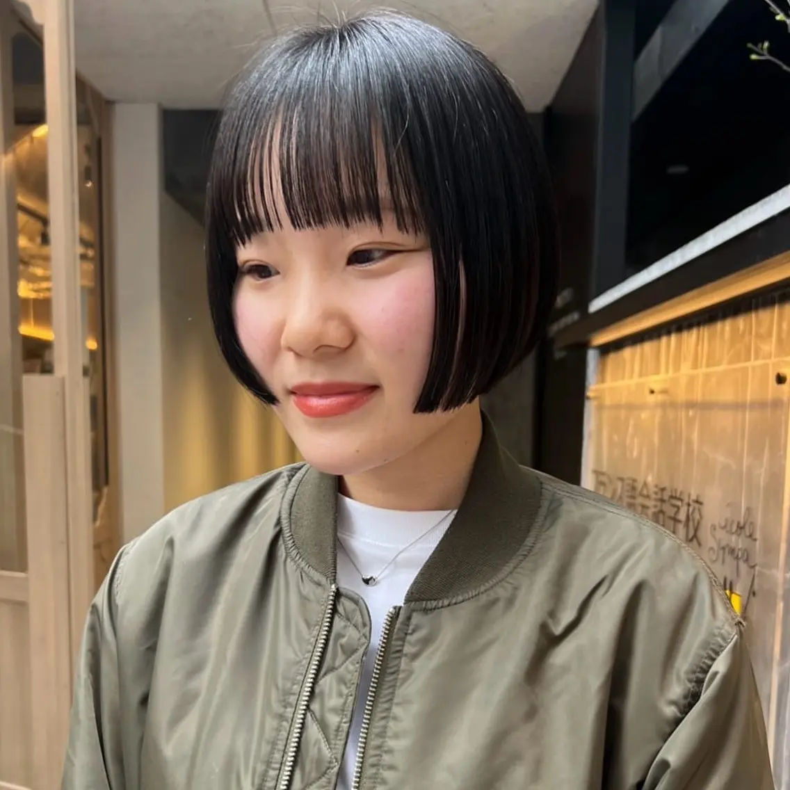 似合わせカット＋マイクロバブル炭酸泉の写真
