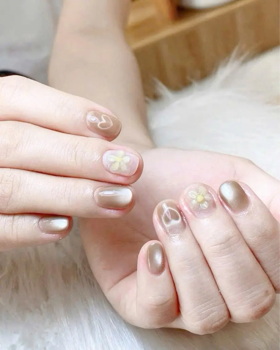 ネイル アートネイル 長さ出し フレンチネイル ジェルネイル グラデーション NAILS BAR SHINJUKUのネイルデザイン