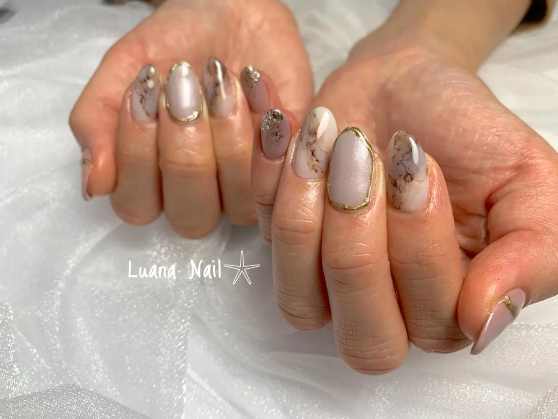 ネイル ハンドネイル BeauJu by Luana Nailのネイルデザイン