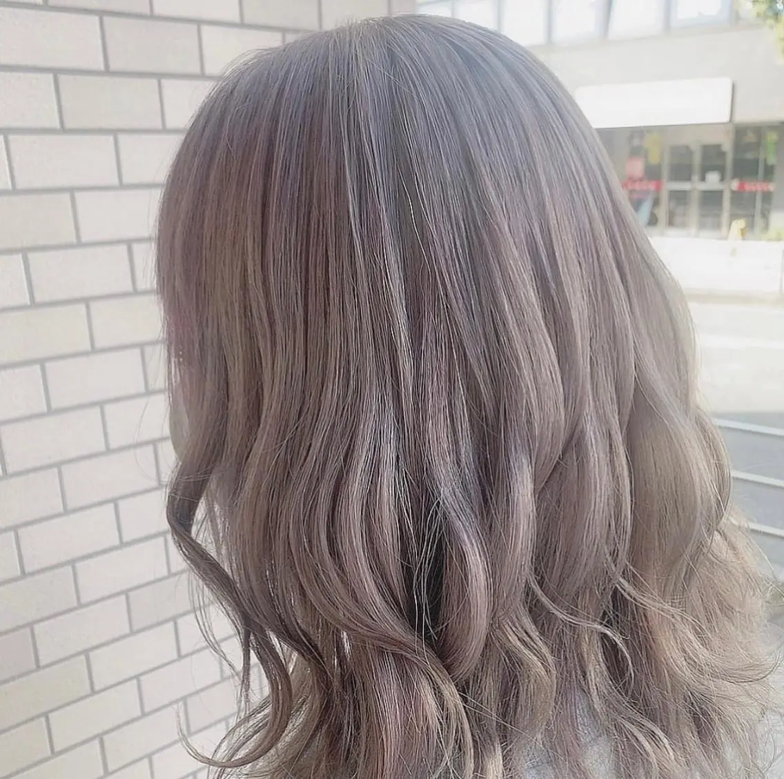 セミロング アッシュ Fan.ray店長 🌈 HIBIKIのヘアスタイル