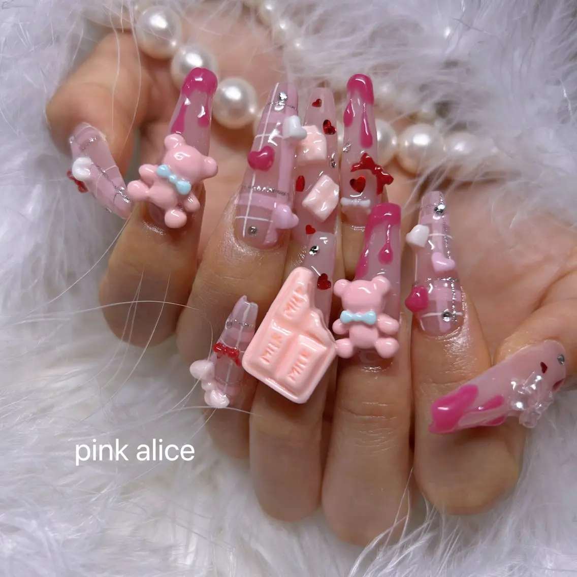 ネイル nail salon Pink Aliceのネイルデザイン
