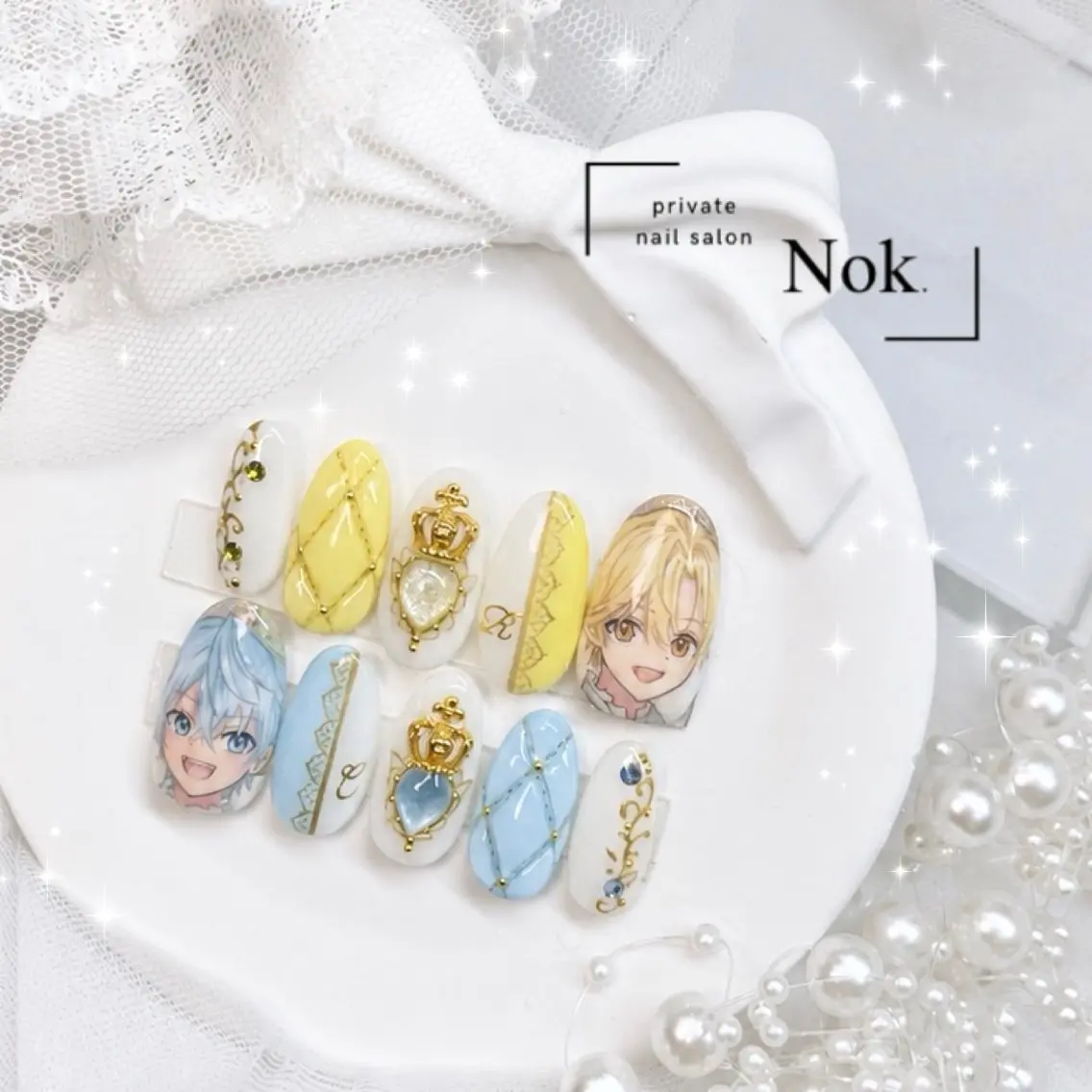ネイル ハンドネイル 池袋痛ネイル Nok. 渡辺のネイルデザイン