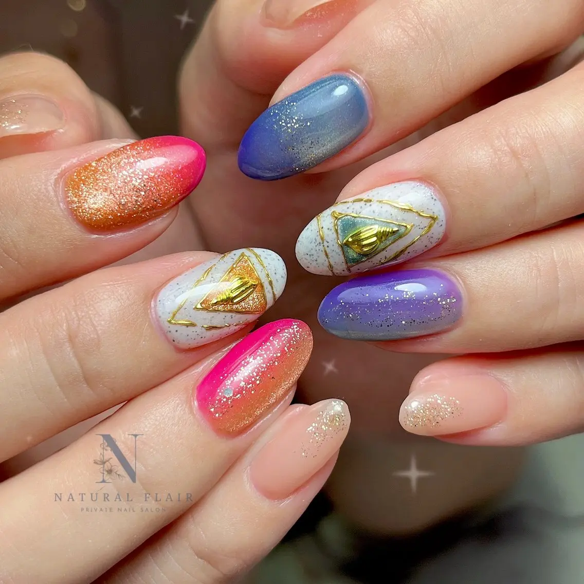 ネイル natural flairのネイルデザイン