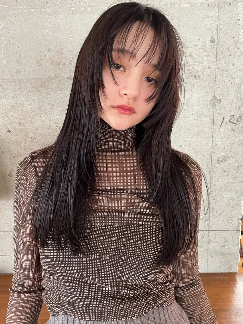 ロング おしゃれパーマ メンズ特化/みーまんのヘアスタイル