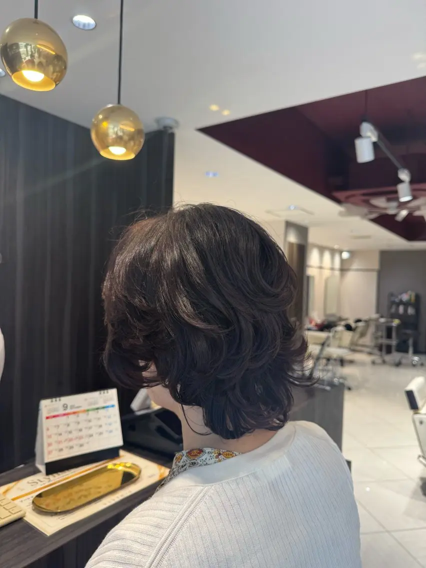 似合わせカット＋上品艶カラー💎の写真