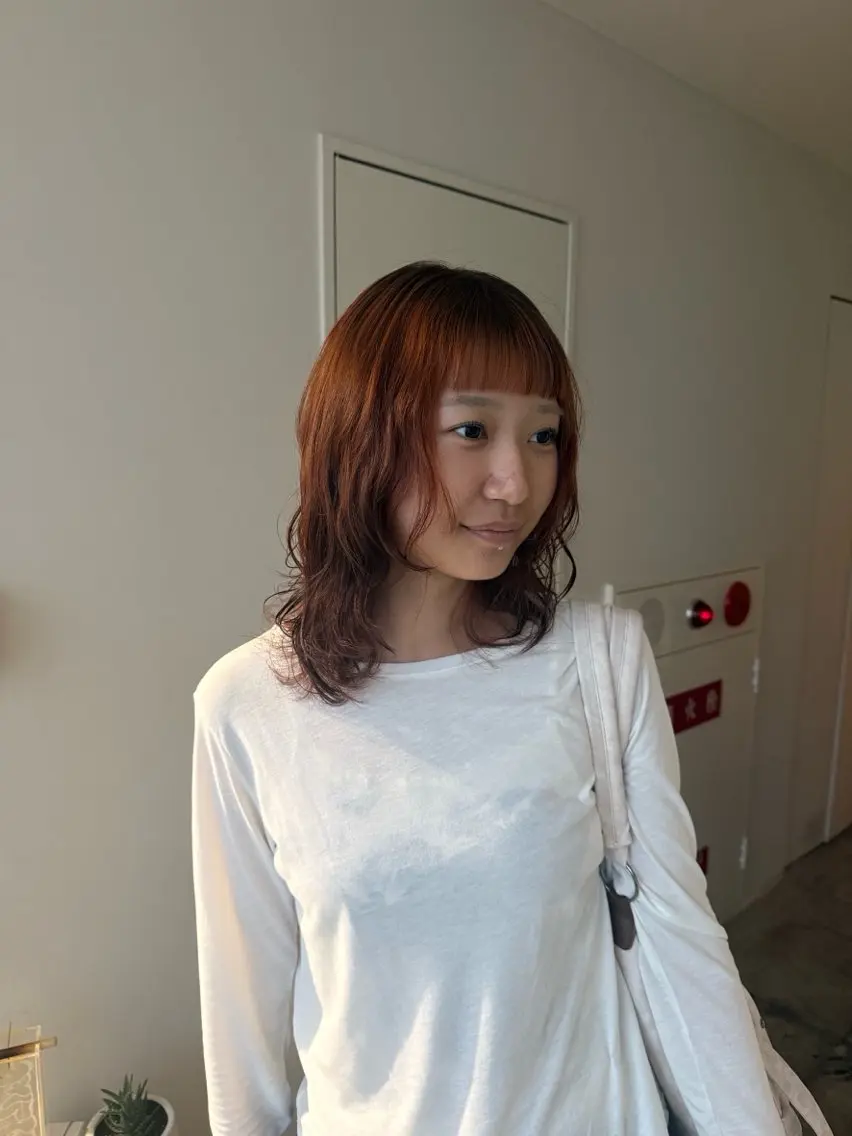 ミディアム カラー ヘアカラー トリートメント カラーモデル募集中 / mahiroのヘアスタイル
