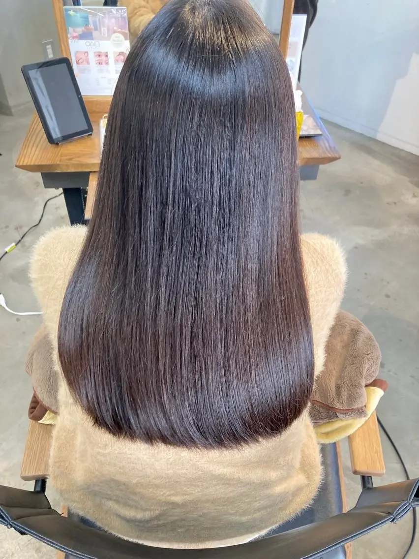 ロング トリートメント 【ツヤ髪特化】 スズキアキエ🫧のヘアスタイル