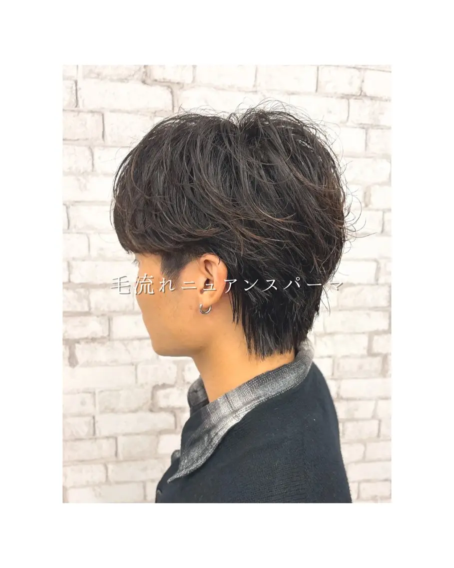ショート カット パーマ yuki/白髪ぼかし /ショート特化のヘアスタイル